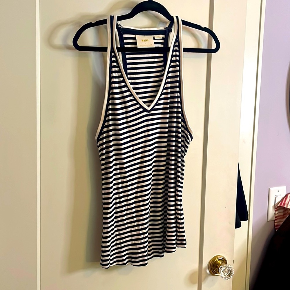 Striped Anthropologie Tank